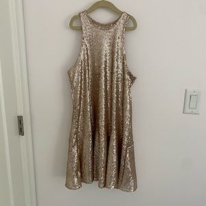 Free People Glittery Party Dress